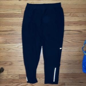 Blue lululemon warmup sweatpants